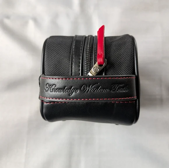 Robert Graham Travel Toiletry Bag with Two Bonus Travel Bottles NEW!